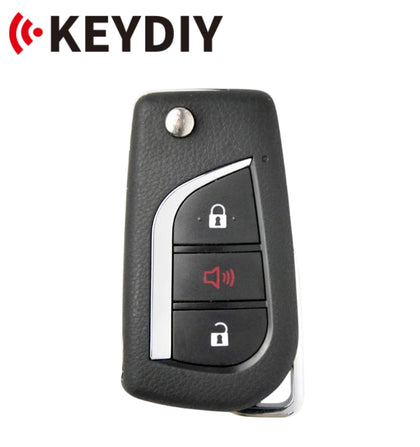KEYDIY - 3-Button Universal Flip Key - Toyota Style (B13)