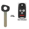 2007-2013 Acura / Flip Key Blade / HO01 (AFTERMARKET)