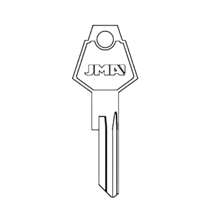 Chrysler / Dodge / Jeep Y152 Metal Key (JMA CHR-8E)