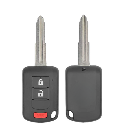 2010-2019 Mitsubishi Outlander Lancer / 3-Button Remote Head Key with Shoulder / PN: 6370B944 / OUCJ166N (AFTERMARKET)
