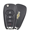 2019-2021 Chevrolet Cruze Trailblazer / 4-Button Flip Key / PN: 13530746 / LXP-T004 (OEM Refurb)