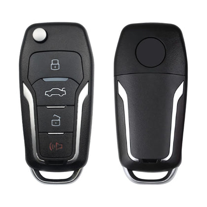 2000-2019 Mercury Lincoln Ford / 4-Button Flip Key / PN: 5912512 / CWTWB1U331 (AFTERMARKET)