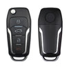 2000-2019 Mercury Lincoln Ford / 4-Button Flip Key / PN: 5912512 / CWTWB1U331 (AFTERMARKET)