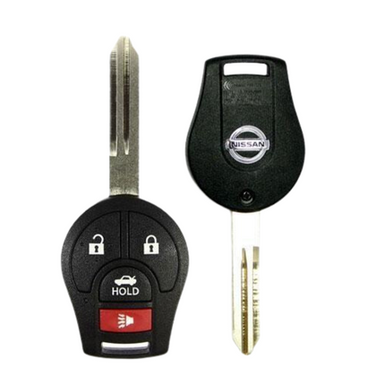 2003-2019 Nissan / 4-Button Remote Head Key / PN: H0561-3AA0B / CWTWB1U751 (OEM Refurb)