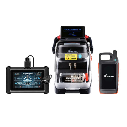 Xhorse - Dolphin II XP-005L Cutting Machine with VVDI Key Tool MAX Pro and AutoProPad G3 - Core - Automotive Key Programmer