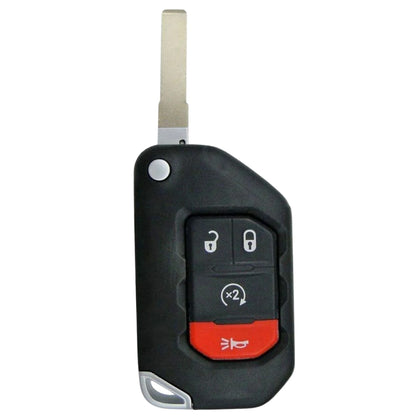 2018-2024 Jeep Wrangler Gladiator / 4-Button Smart Flip Key / PN: 68416784AA / OHT1130261 / SIP22 (AFTERMARKET)