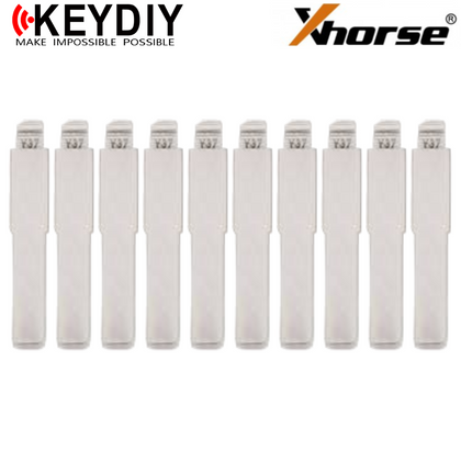 10 X KEYDIY - SIP22 - Flip Key Blade - #Y37 - For Xhorse / Keydiy Universal Remote Flip Keys (BUNDLE OF 10)