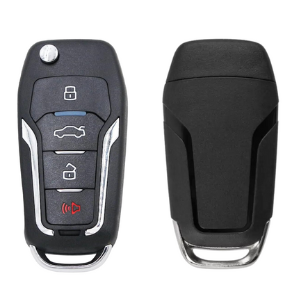 2000-2019 Mercury Lincoln Ford / 4-Button Flip Key / PN: 5912512 / CWTWB1U331 (AFTERMARKET)