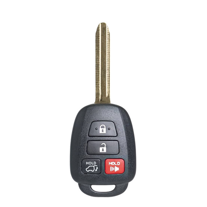 2013-2019 Toyota RAV4 Highlander / 4-Button Remote Head Key / GQ4-52T (H Chip) (AFTERMARKET)