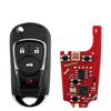 Xhorse - XKBU22EN - 2nd Generation Wired Remote Key (Foldable 4 Buttons) Buick Flip / 4-Buttons w/ MX5118 Chip