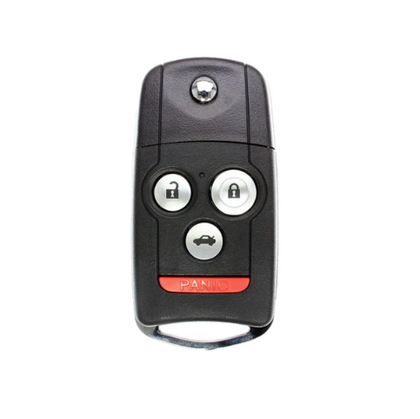 2007-2014 Acura / 4-Button Flip Key SHELL For MLBHLIK-1T And OUCG8D-439H-A