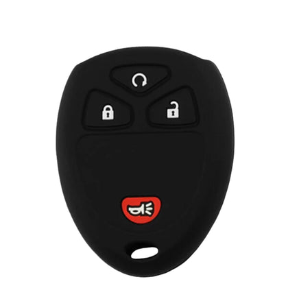 2007-2016 Buick Cadillac Chevrolet GMC Saturn / 4-Button Remote Keyless Entry Key Silicone Cover / OUC60270