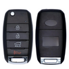 2015-2020 Kia Sorento / 4-Button Flip Key / PN: 95430-C5100 / OSLOKA-910T (UM) (AFTERMARKET)