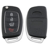 2015-2019 Hyundai Santa Fe / 4-Button Flip Key / TQ8-RKE-4F31 (AFTERMARKET)