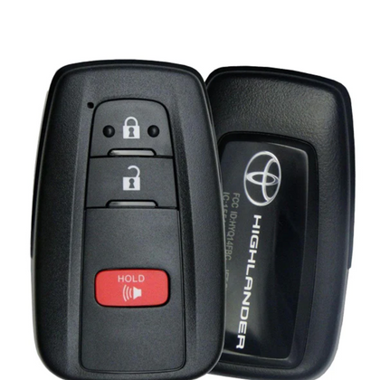2021-2022 Toyota Highlander / 3-Button Smart Key / PN: 8990H-0E360 / HYQ14FLA (OEM)