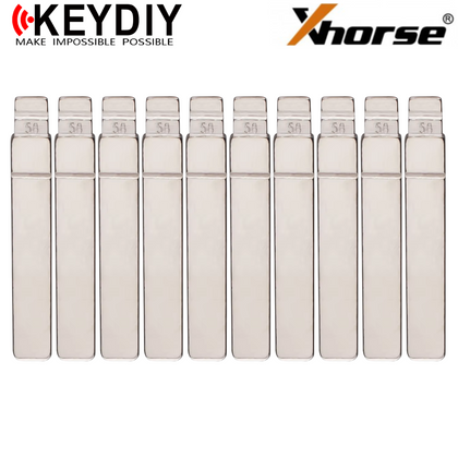 10 X KEYDIY - VA2 - Flip Key Blade - #Y58 - For Xhorse / Keydiy Universal Remote Flip Keys (BUNDLE OF 10)