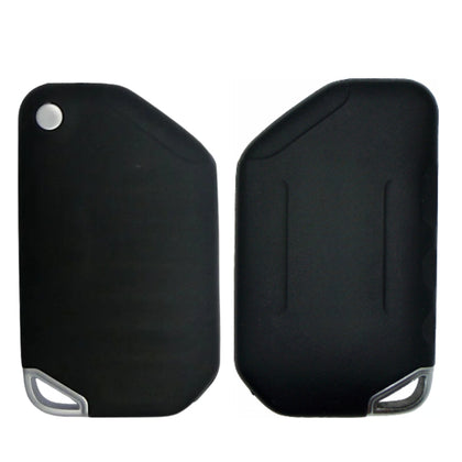 2018 - 2024 Jeep Wrangler Unlimited / Smart Flip Key (No Buttons) / PN: 68416785AA / OHT1130261 / SIP22 (AFTERMARKET)