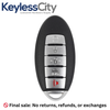 2016-2018 Infiniti QX60 / 5-Button Smart Key / PN: 285E3-9NF5A / KR5S180144014 (IC 204) (Sold As-Is)