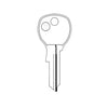 NA14 / 1069L National 4-Pin Cabinet Key - Brass (JMA NTC-1DE)