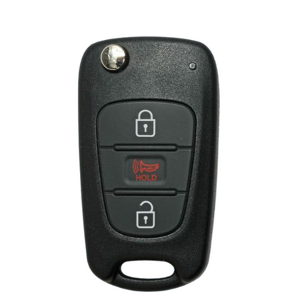 2012-2013 Kia Sportage / 3-Button Flip Key / PN: 95430-3W701 / NYOSEKSAM11ATX (SL) (AFTERMARKET)