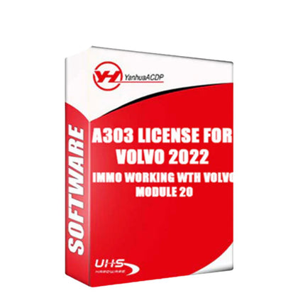 Yanhua - A303 License - Volvo 2022 - IMMO To Work With Module 20