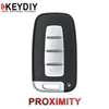 KEYDIY - KIA / Hyundai Style 4-Button Universal Smart Key w/ Proximity Function (KD-ZB04-4)