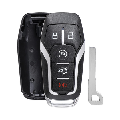 2013-2018 Ford / 5-Button Smart Key SHELL For M3N-A2C31243800, M3N-A2C31243300 (AFTERMARKET)