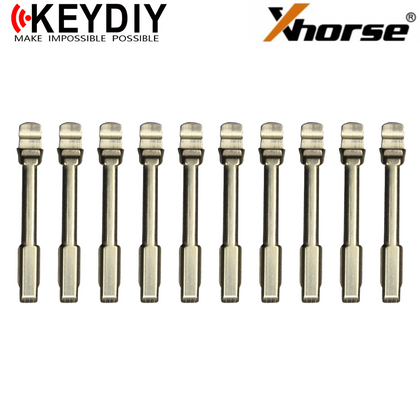 10 X KEYDIY - FO21 - Flip Key Blade - #Y39 - Unmarked - For Xhorse / Keydiy Universal Remote Flip Keys (BUNDLE OF 10)