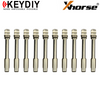 10 X KEYDIY - FO21 - Flip Key Blade - #Y39 - Unmarked - For Xhorse / Keydiy Universal Remote Flip Keys (BUNDLE OF 10)