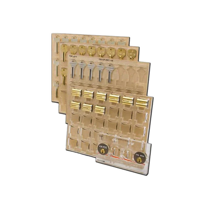 Ilco - XP-KH93 - Engrave-It - Medeco Keymark Small Head Key Holder - Holds 14 - for Engrave-It XP Machine