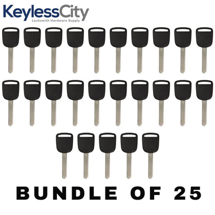 25 X 2013-2020 Honda - HO05 Transponder Key (G Chip) (AFTERMARKET) (BUNDLE OF 25)