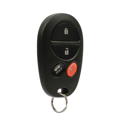 2004-2008 Toyota Avalon / Solara / 4-Button Keyless Entry Remote / GQ43VT20T / (AFTERMARKET)