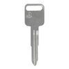 Isuzu / Honda B65 / X184 Metal Key Blank (JMA GM-4E)