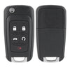 2010-2019 GM / 5-Button Flip Key / PEPS / PN: 13504199 / OHT01060512 / HU100 / PEPS (AFTERMARKET)