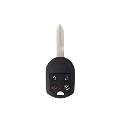2007-2017 Ford / 4-Button Remote Head Key Shell / H75 / OUCD6000022