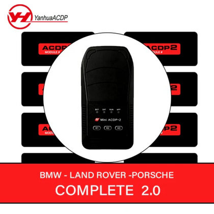 NEW - Mini ACDP2 Gen 2 - Key Programmer - Complete BMW JLR Porsche Package - Includes Modules 1, 2, 3 + Land Rover / Jaguar BCM + Porsche BCM