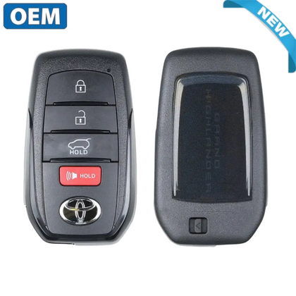 2023-2024 Toyota Grand Highlander / 4 Buttons Smart Key / HYQ14FBX / 8990H-0E330 (OEM)
