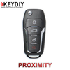 KEYDIY Ford Style 4-Button Universal Smart Key w/ Proximity Function (KD-ZB12-4)