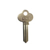 CO36 / COR45 / Corbin Key Blank - Nickel Plated Brass (JMA COR-45)