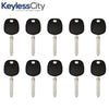 10 X 2003-2013 Toyota / Scion - TOY44D Transponder Key - (D Chip) (AFTERMARKET) (BUNDLE OF 10)