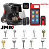 Black Widow V2 Essentials Kit – Portable Key Cutting Machine with Autel MaxiIM KM100 and 100 JMA Mechanical Keys