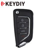 KEYDIY - Knife Style - 4-Button Flip Key Blank (KD-B21-4)