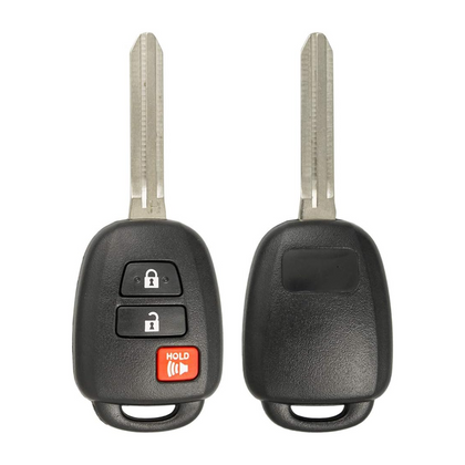 2013-2016 Scion TC / 3-Button Remote Head Key / PN: 89070-52G30 / MOZB52TH (AFTERMARKET)