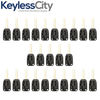 25 X 2011-2013 Honda Odyssey / 6-Button Remote Head Key SHELL / HO01 / N5F-A04TAA (Bundle of 25)