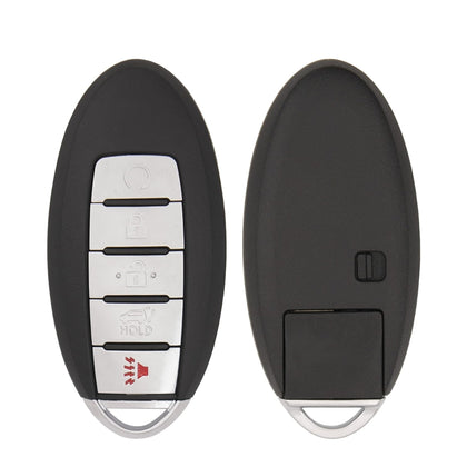 2017-2020 Nissan Rogue / 5-Button Smart Key / PN: 285E3-6FL7A / S180144110 / KR5S180144106 (AFTERMARKET)