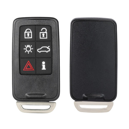 2007-2018 Volvo / 6-Button Smart Key / PN: 30659498 / KR55WK49266 / Keyless Drive / 434 MHz (AFTERMARKET)