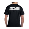 T-Shirt - 24/7 Locksmith Service - Optional Sizes - Black