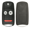 2007-2013 Acura MDX RDX / 3-Button Flip Key / PN: 35111-STX-327 / N5F0602A1A (AFTERMARKET)