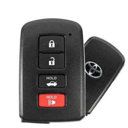 2012-2017 Toyota Camry 4 Buttons Smart Key / 312.11/314.35MHz / 89904-33450 / 89904-06140 / HYQ14FBA (OEM Refurbished)