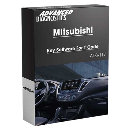 Advanced Diagnostics - ADS117 (ADS-117) - Mitsubishi Key Software For T Code - Category B